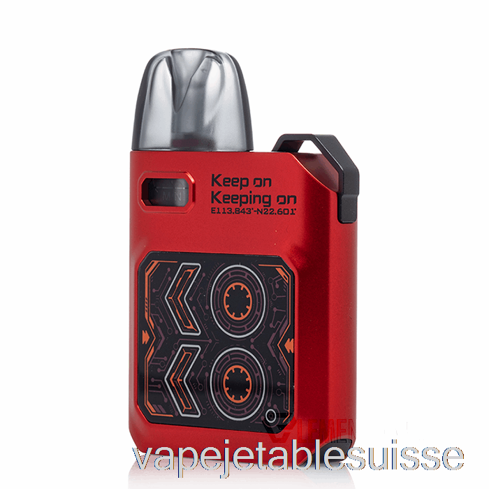 Vape Suisse Uwell Caliburn Gk3 25w Système De Pod Rouge